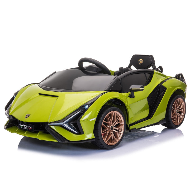 Load image into Gallery viewer, 12V Kids Electric Ride-On Car Licensed Lamborghini Sian with Remote Control and MP3 Player
