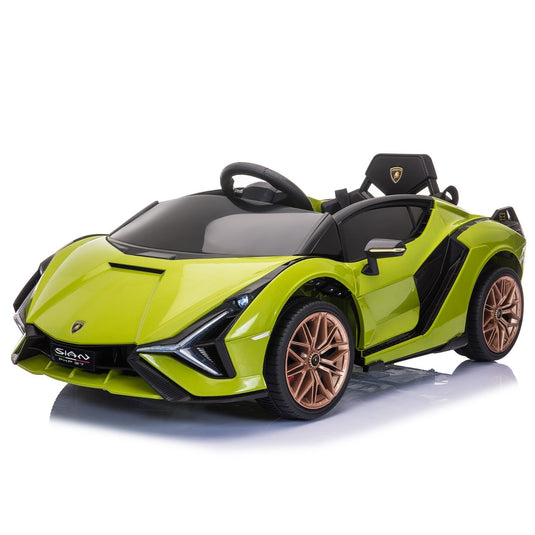 12V Kids Electric Ride-On Car Licensed Lamborghini Sian with Remote Control and MP3 Player