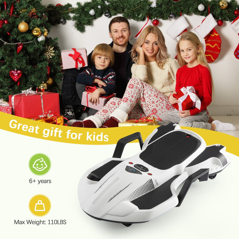 Load image into Gallery viewer, 18V Battery-Powered Ride-On Drift Kart with LED Lights and Music
