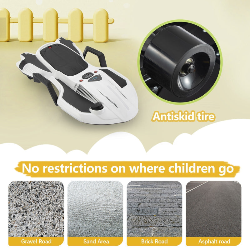 Load image into Gallery viewer, 18V Battery-Powered Ride-On Drift Kart with LED Lights and Music
