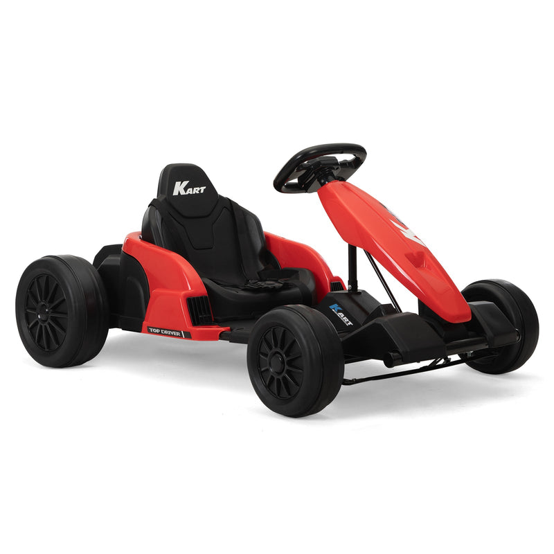 Load image into Gallery viewer, 24V Kids Electric Drifting Go-Kart with Dual 85W Motors, 8mph Max Speed, and Built-in Music
