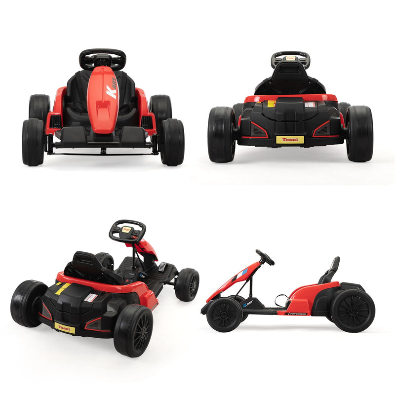 Load image into Gallery viewer, 24V Electric Ride-On Go-Kart Toy Vehicle for Kids Ages 4-16
