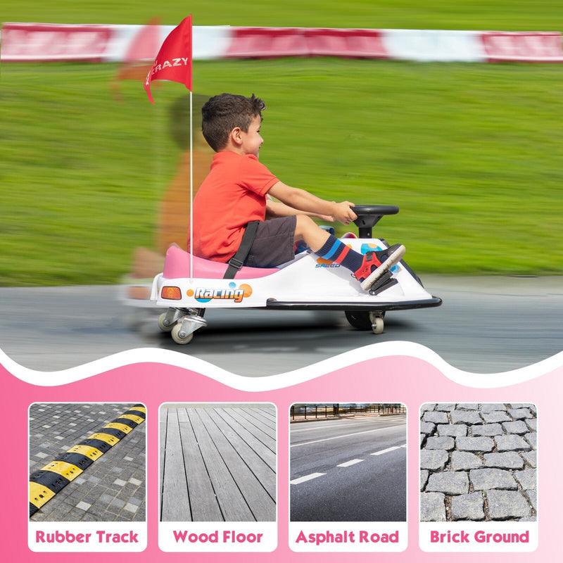 Load image into Gallery viewer, 24V Electric Ride-On Drift Go-Kart Toy for Kids Ages 6-12
