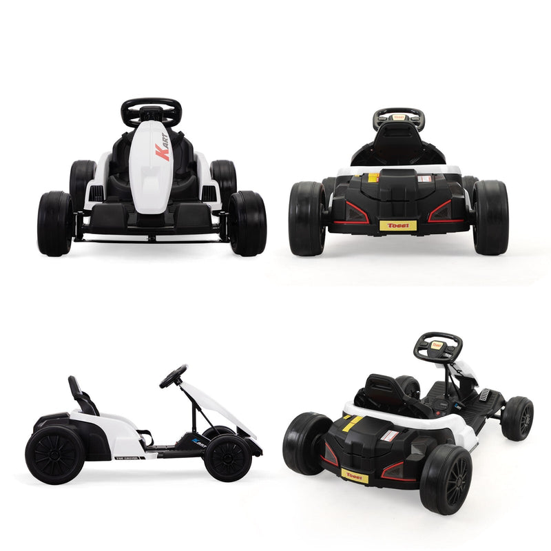 Load image into Gallery viewer, 24V Electric Ride-On Go Kart for Kids Ages 4-16 with Drifting and Racing Features
