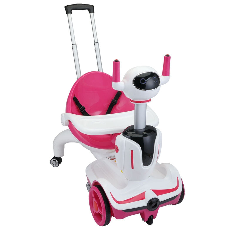 Load image into Gallery viewer, TOBBI 3-in-1 Electric Ride-On Car: Scooter, Robot, and Buggy for Kids with Remote Control
