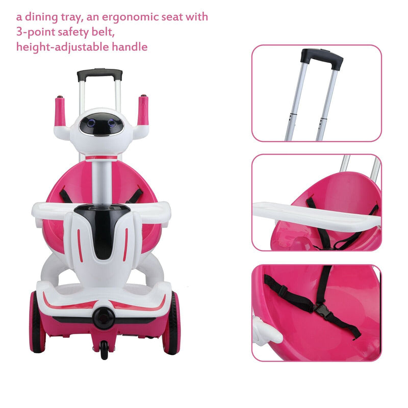 Load image into Gallery viewer, TOBBI 3-in-1 Electric Ride-On Car: Scooter, Robot, and Buggy for Kids with Remote Control
