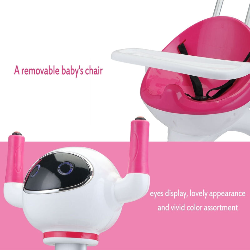 Load image into Gallery viewer, TOBBI 3-in-1 Electric Scooter Robot Buggy Toy for Kids - Ride On Car with Remote Control and 6V Battery
