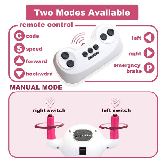 TOBBI 3-in-1 Electric Scooter Robot Buggy Toy for Kids - Ride On Car with Remote Control and 6V Battery