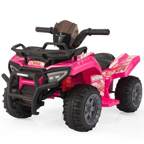 6V Electric Kids Ride-On ATV Quad 4-Wheeler Toy Car with Music