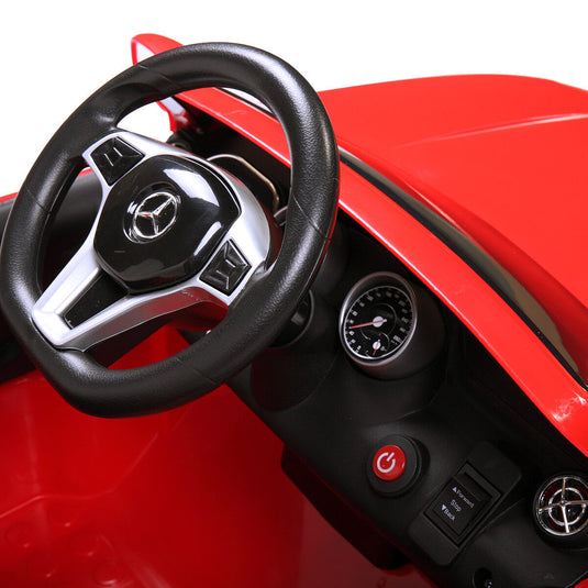 TOBBI Kids Mercedes-Benz Electric Ride-On Car with Remote Control - Red