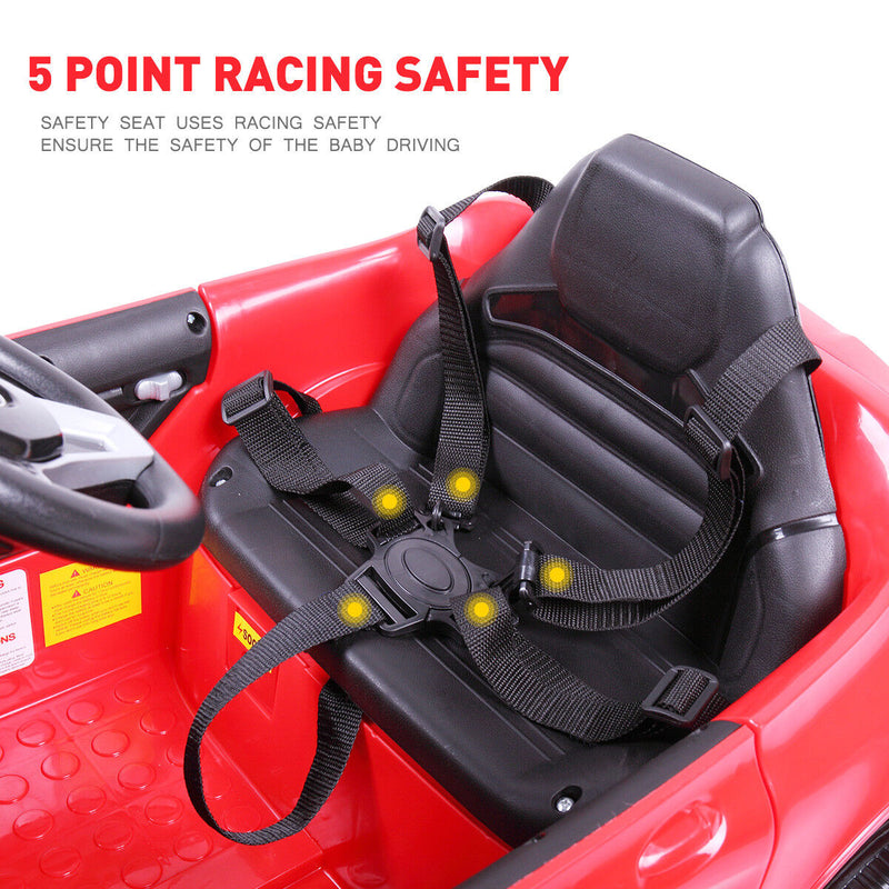 Load image into Gallery viewer, TOBBI Kids Mercedes-Benz Electric Ride-On Car with Remote Control - Red
