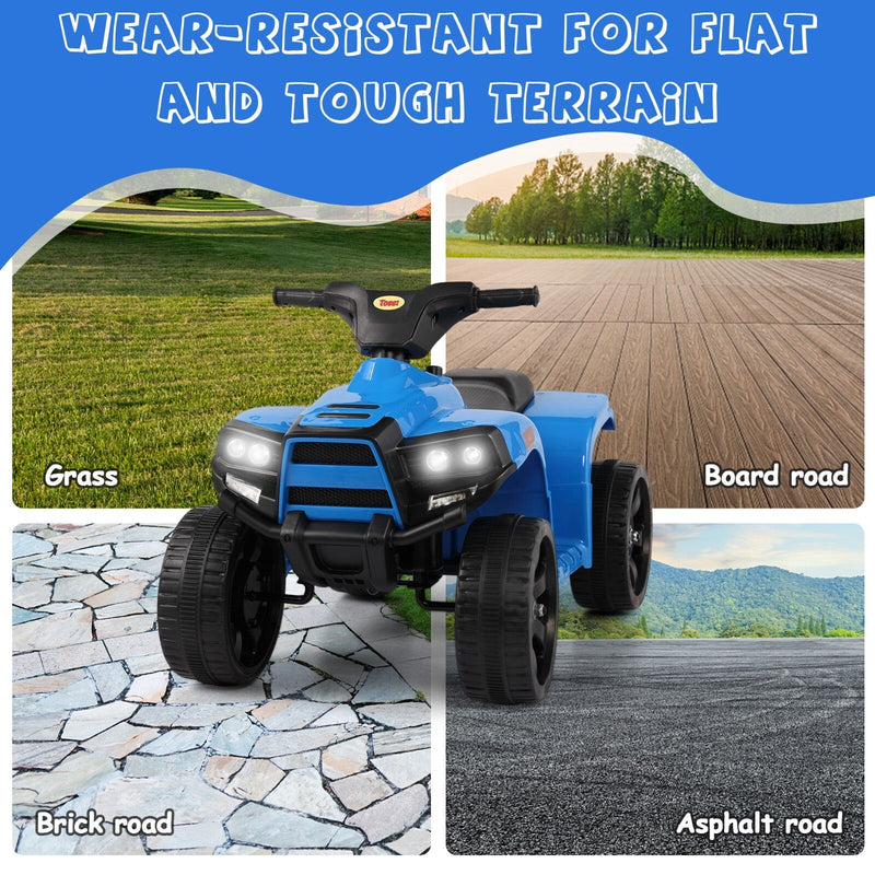 Load image into Gallery viewer, Electric Kids 4-Wheeler ATV Ride-On Toy with LED Speed Indicator
