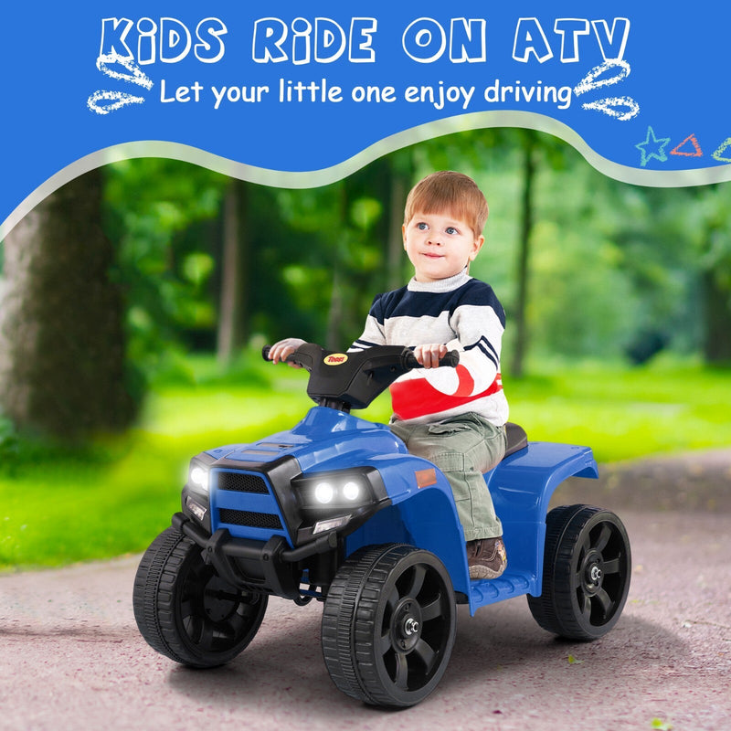 Load image into Gallery viewer, Electric Kids 4-Wheeler ATV Ride-On Toy with LED Speed Indicator
