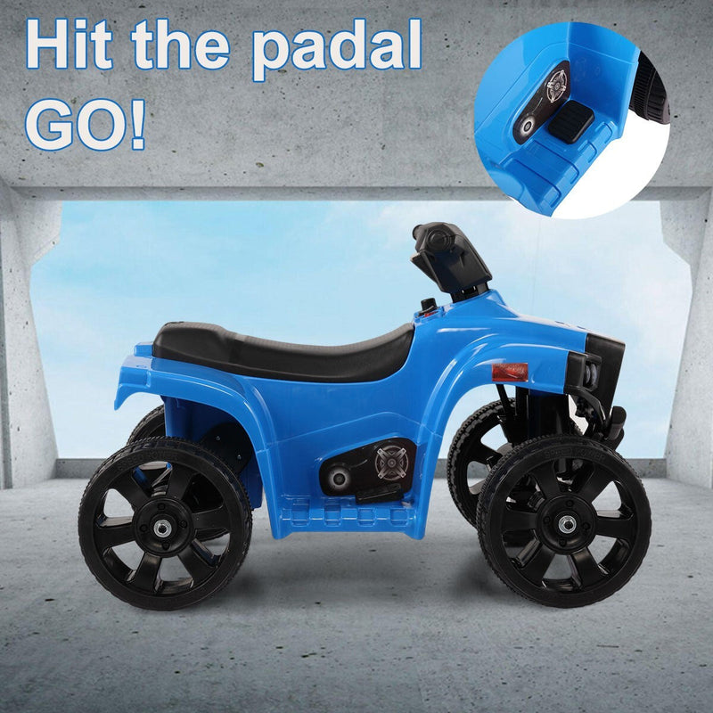 Load image into Gallery viewer, Electric Kids 4-Wheeler ATV Ride-On Toy with LED Speed Indicator
