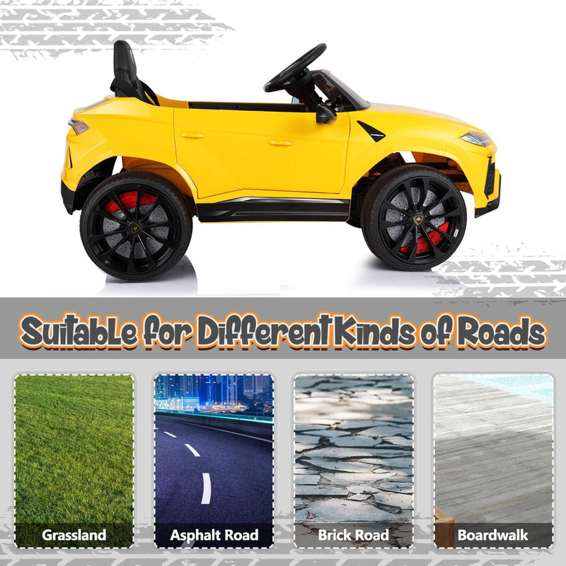 Load image into Gallery viewer, TOBBI Lamborghini Urus 12V Kids Ride-On Car: Electric Four-Wheel Fun for Young Drivers
