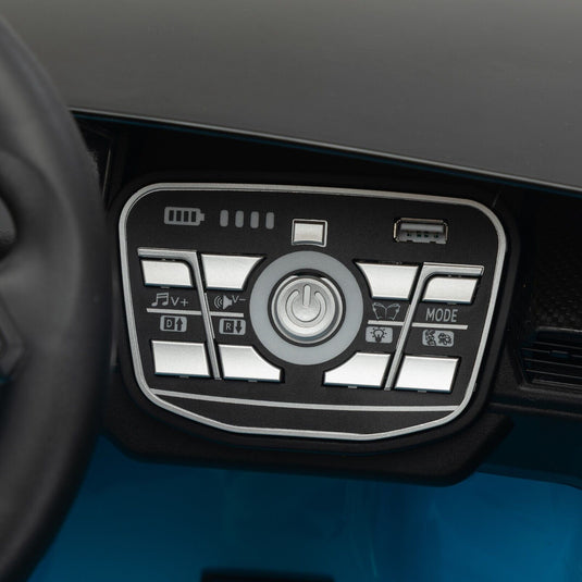 TOBBI Licensed Lamborghini 12V Electric Kids Ride-On Car - Blue