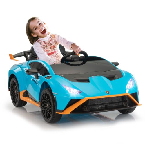 Load image into Gallery viewer, TOBBI Licensed Lamborghini RC 12V Electric Ride-On Car for Kids
