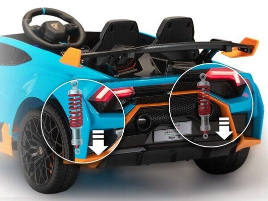 TOBBI 12V Kids Electric Lamborghini STO Sports Car with Remote Control