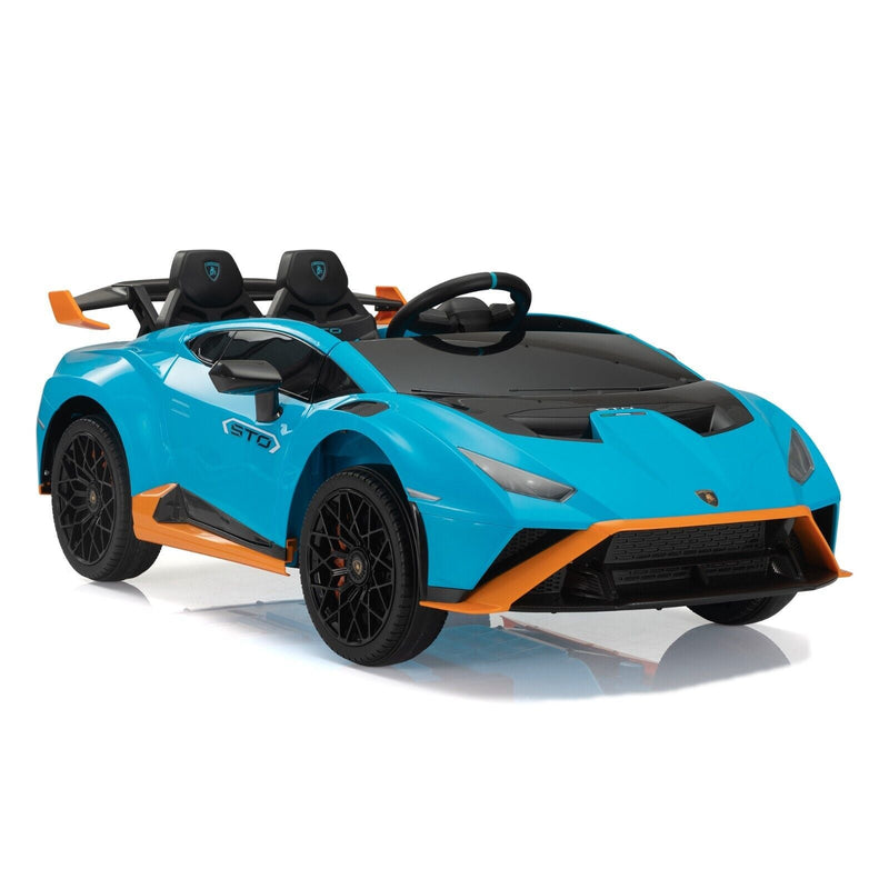 Load image into Gallery viewer, TOBBI Licensed Lamborghini STO 12V Electric Ride On Car with Remote Control for Kids
