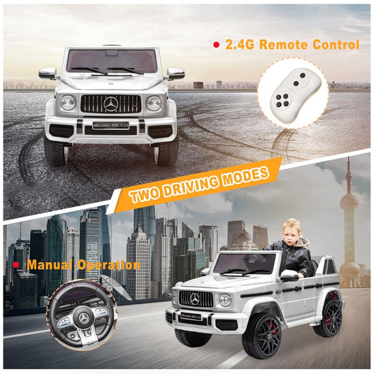 TOBBI Licensed Mercedes Benz AMG 12V Electric SUV Toy Kids Ride on Car with Remote Control
