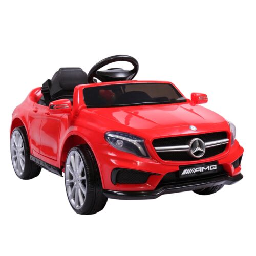 Load image into Gallery viewer, TOBBI Licensed Mercedes Benz Ride-On Car for Kids with Remote Control and Opening Doors - Red
