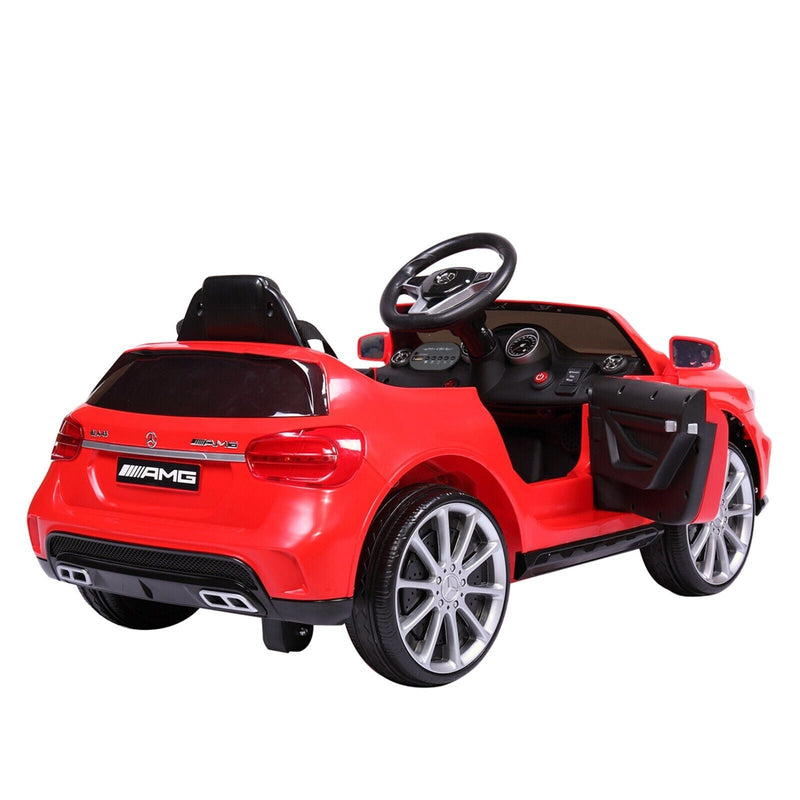 Load image into Gallery viewer, TOBBI Licensed Mercedes Benz Ride-On Car for Kids with Remote Control and Opening Doors - Red
