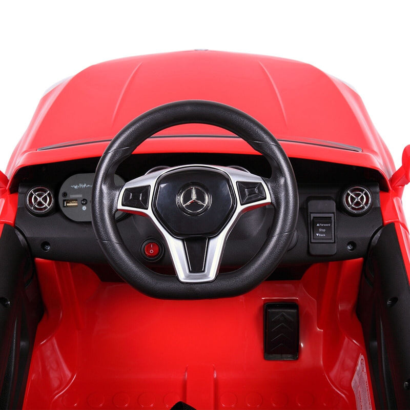 Load image into Gallery viewer, TOBBI Licensed Mercedes Benz Ride-On Car for Kids with Remote Control and Opening Doors - Red
