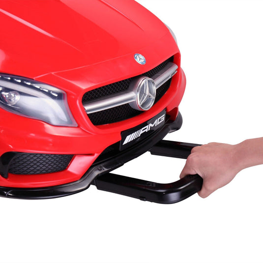 TOBBI Licensed Mercedes Benz Ride-On Car for Kids with Remote Control and Opening Doors - Red