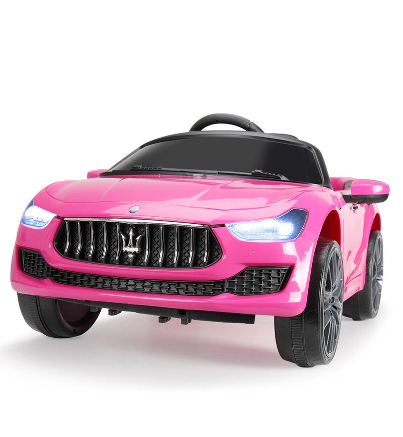 Load image into Gallery viewer, TOBBI Licensed Maserati Gbili 12V Battery Powered Ride-on Toy Car for Kids with Remote Control - Pink
