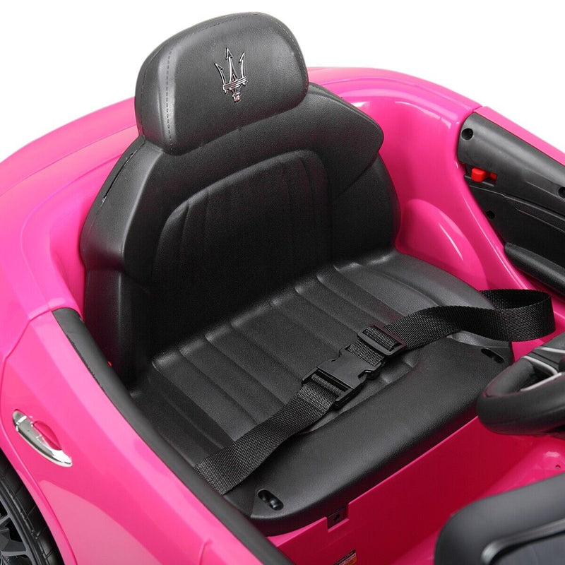 Load image into Gallery viewer, TOBBI Licensed Maserati Gbili 12V Battery Powered Ride-on Toy Car for Kids with Remote Control - Pink
