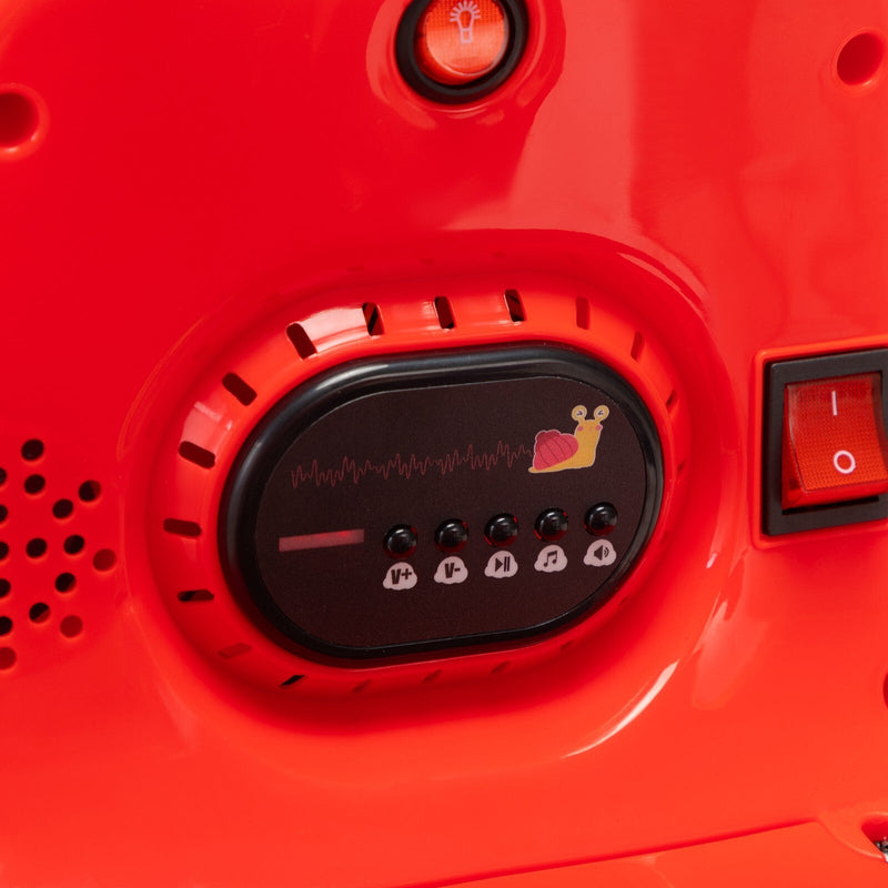 Load image into Gallery viewer, 360° Spinning Ride-On Bumper Car for Kids with Remote Control and LED Lights, Red
