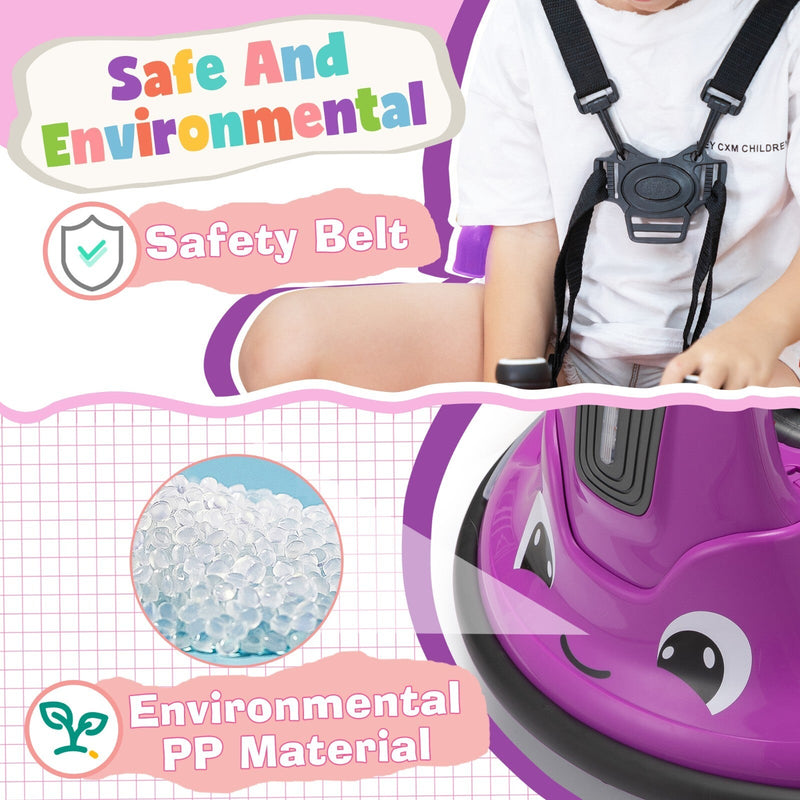 Load image into Gallery viewer, 12V Battery-Powered Electric Snail Bumper Ride-On Car Toy
