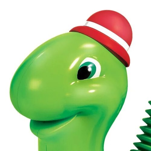 Green Inchworm Toddler Ride-On Toy with 50lb Weight Capacity