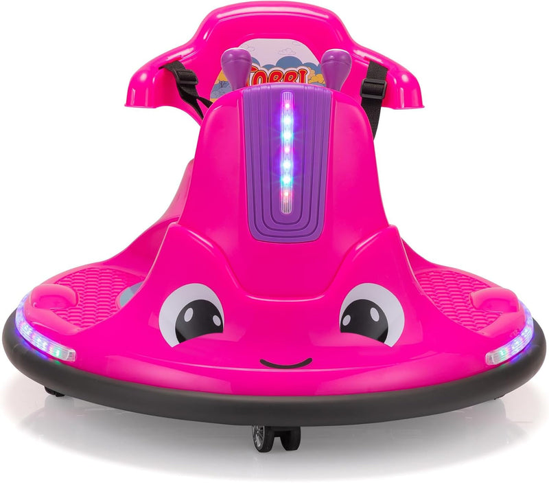 Load image into Gallery viewer, 12V Electric Snail-Shaped Ride-On Bumper Car for Toddlers with Remote Control
