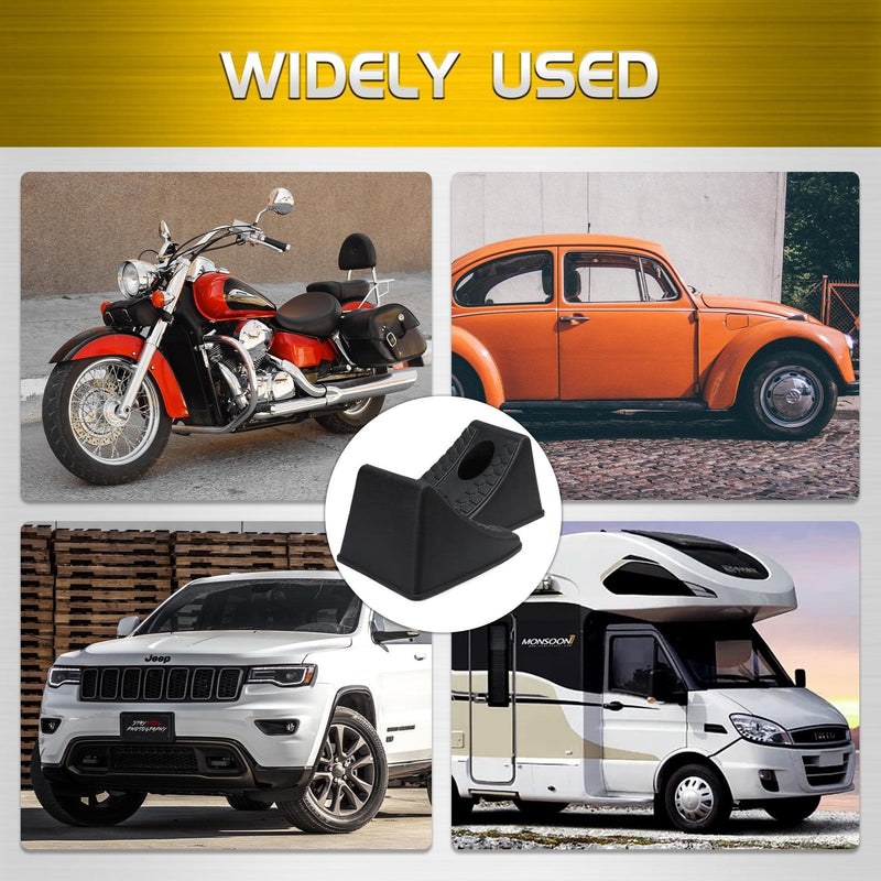 Load image into Gallery viewer, Heavy Duty 8 Inch Wheel Chocks and Wedges for Cars, Travel Trailers, and RVs
