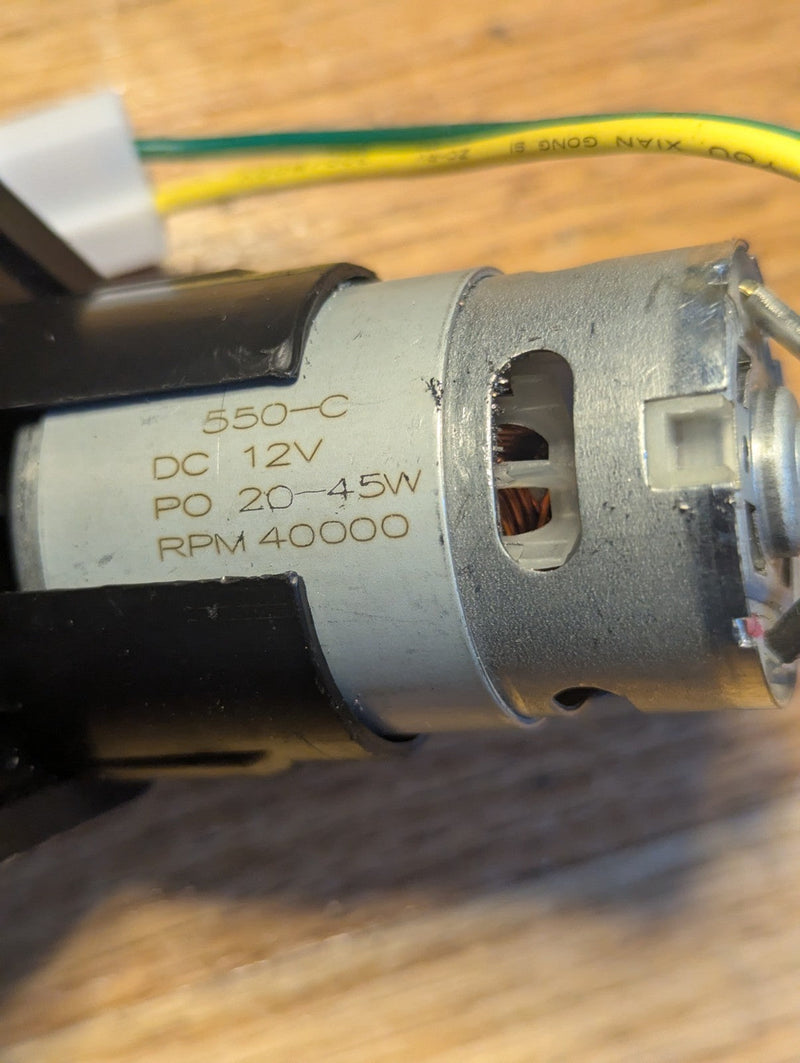 Load image into Gallery viewer, Electric Gearbox Motor 12V 40000 RPM Reversible Direction
