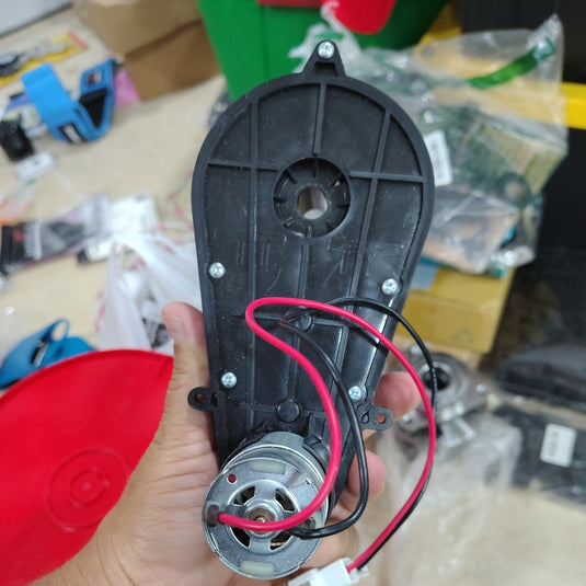 12V Electric Motor Gearbox 40000 RPM with Right/Left Power Wheels Control