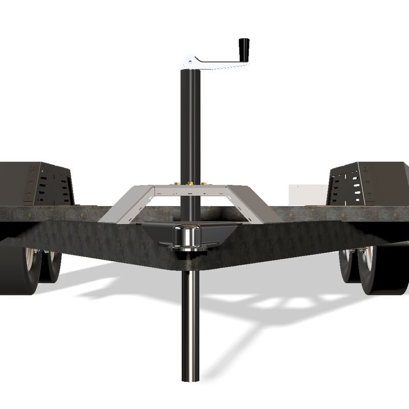 Load image into Gallery viewer, Trailer Tongue Jack Heavy Duty Relocation Mount
