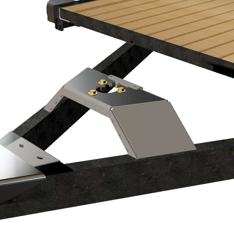 Load image into Gallery viewer, Trailer Tongue Jack Heavy Duty Relocation Mount
