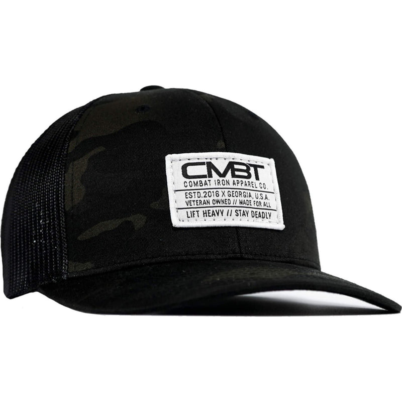 Load image into Gallery viewer, Branded CMBT White Labeled Snapback Hat
