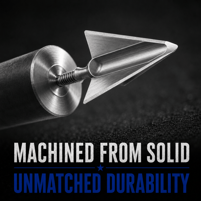 Load image into Gallery viewer, TOTA | 100 grain broadhead | 1-1/8 inch | fixed 3-blade
