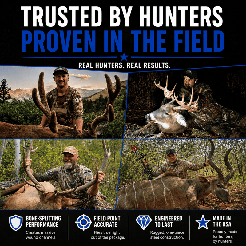 Load image into Gallery viewer, TOTA | 100 grain broadhead | 1-inch vented | fixed blade
