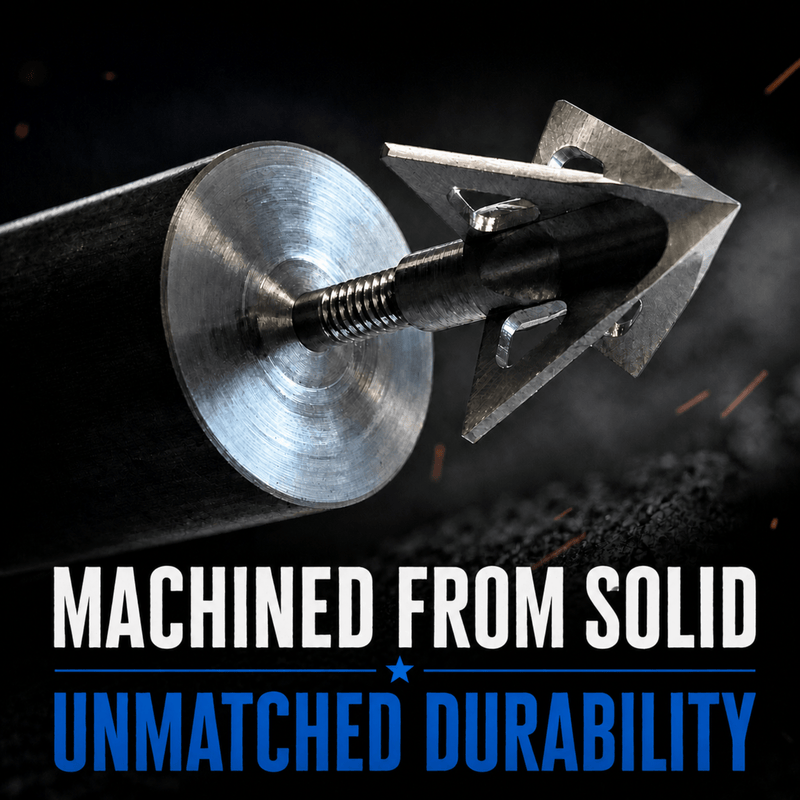 Load image into Gallery viewer, TOTA | 100 grain broadhead | 1-inch vented | fixed blade
