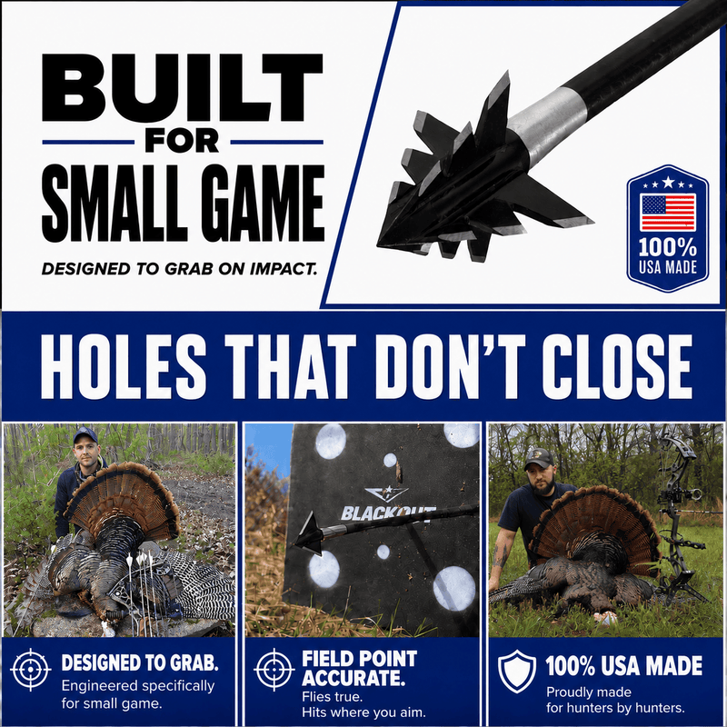 Load image into Gallery viewer, TOTA | 125 Grain Broadhead | Small Game and Turkey | Fixed Blade
