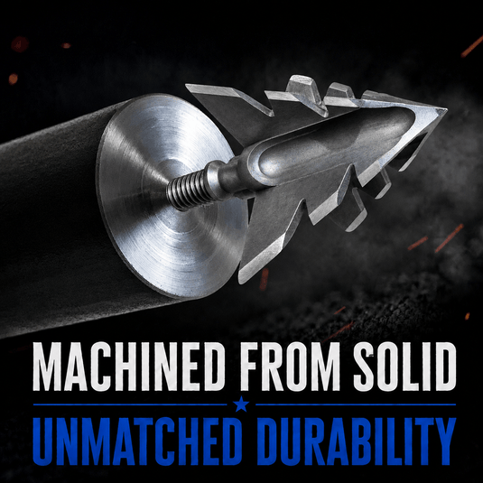 TOTA | 125 Grain Broadhead | Small Game and Turkey | Fixed Blade