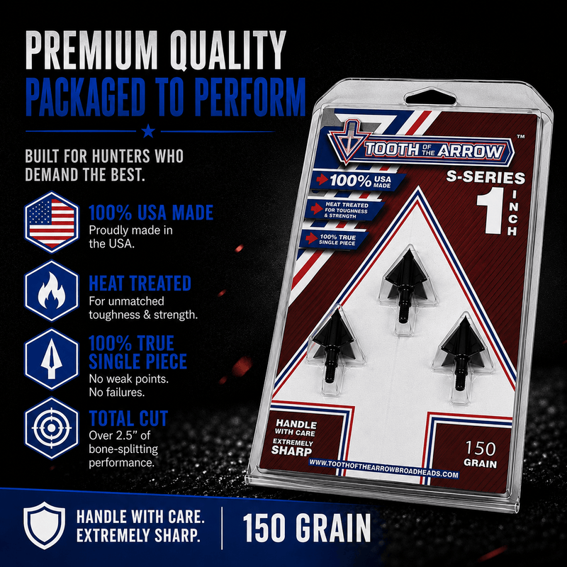 Load image into Gallery viewer, TOTA | 150 grain broadhead | 1-inch solid | fixed blade
