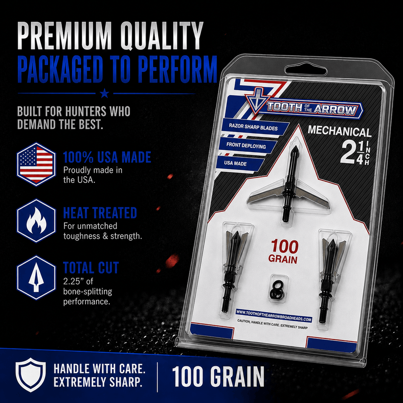 Load image into Gallery viewer, TOTA | 2-Blade Expandable Broadhead | 2.25” Cut | 100 Grain

