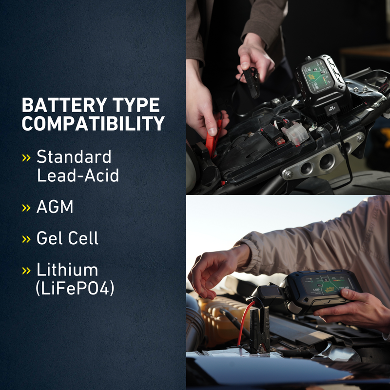 Load image into Gallery viewer, Charge N Start 1100 — 1 Amp Battery Charger &amp; 1000 Amp Jump Starter
