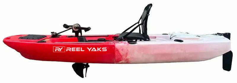 Load image into Gallery viewer, Raider 9.5ft Propeller Drive Modular Fishing Kayak
