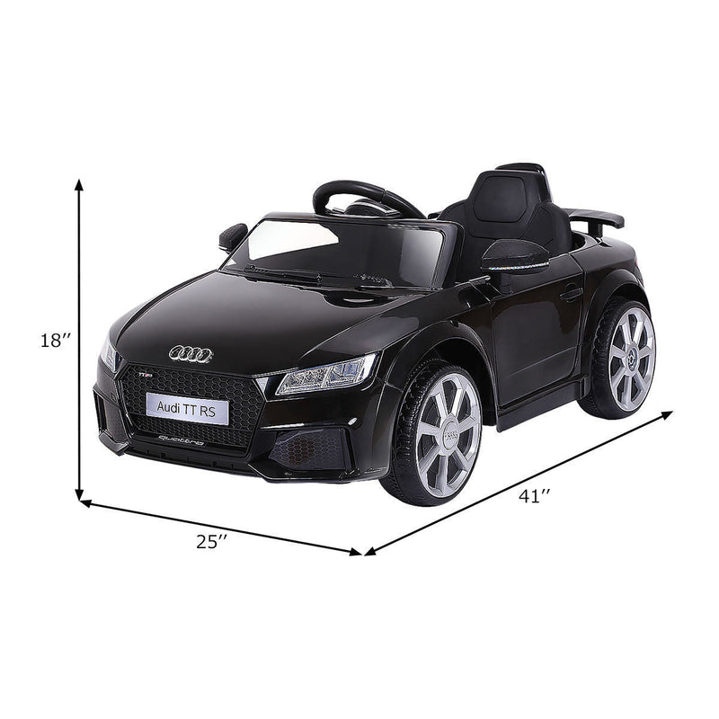 Load image into Gallery viewer, Rev Up the Fun with the 12V Electric Audi TT RS Mini Ride-On Car for Kids - Includes Remote and MP3 Compatibility!
